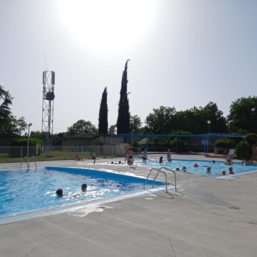 Camping Le Bel Air Mobil Home Le Palmier 4 Personnes Limogne-en-Quercy エクステリア 写真