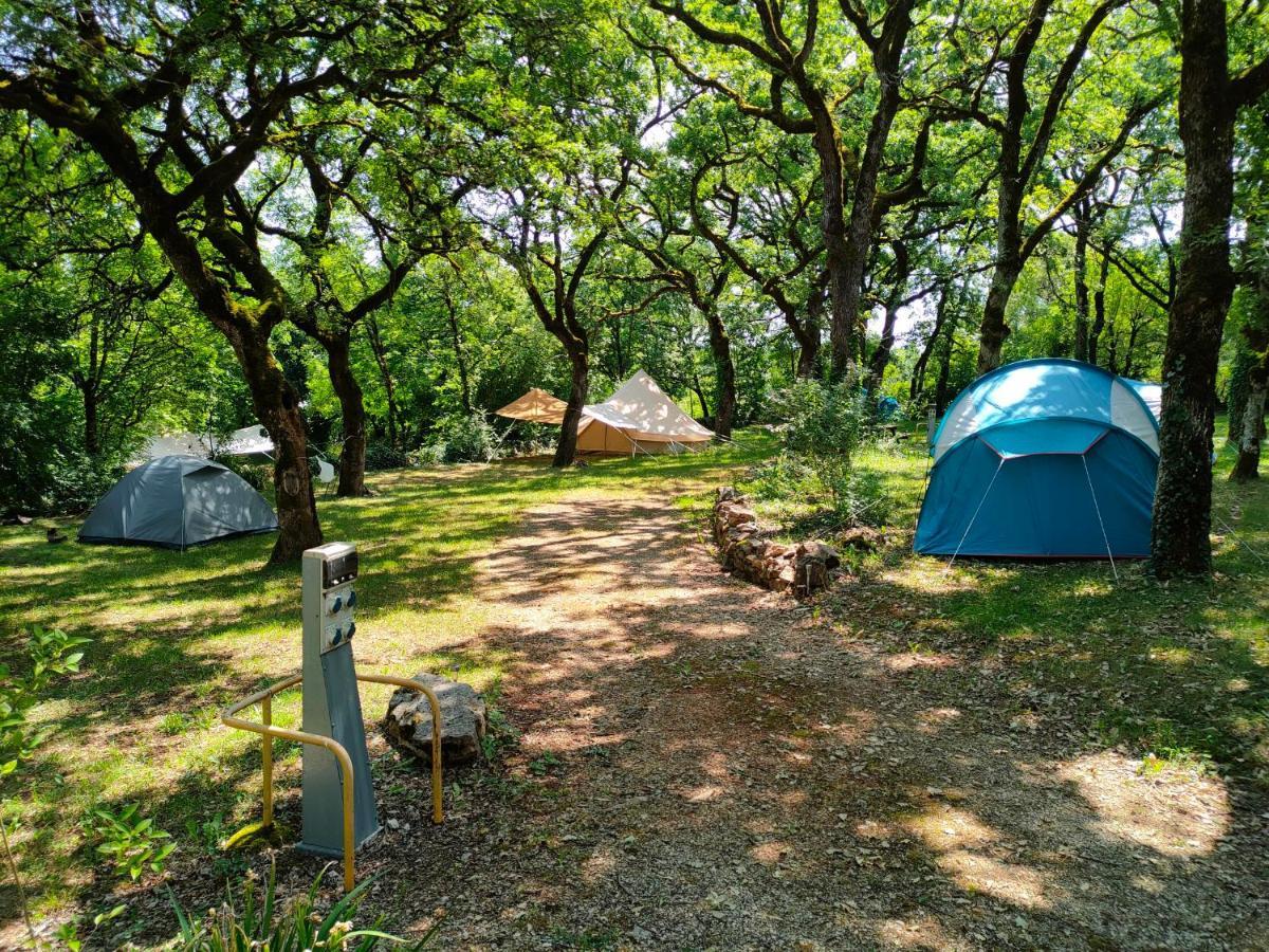 Camping Le Bel Air Mobil Home Le Palmier 4 Personnes Limogne-en-Quercy エクステリア 写真