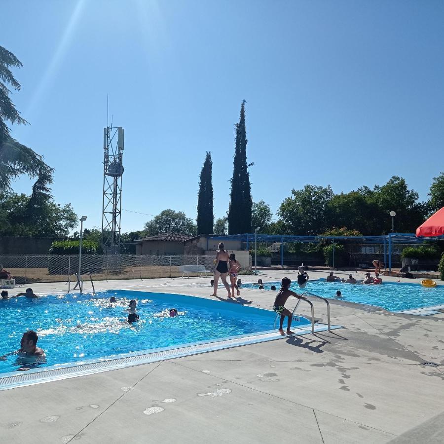 Camping Le Bel Air Mobil Home Le Palmier 4 Personnes Limogne-en-Quercy エクステリア 写真