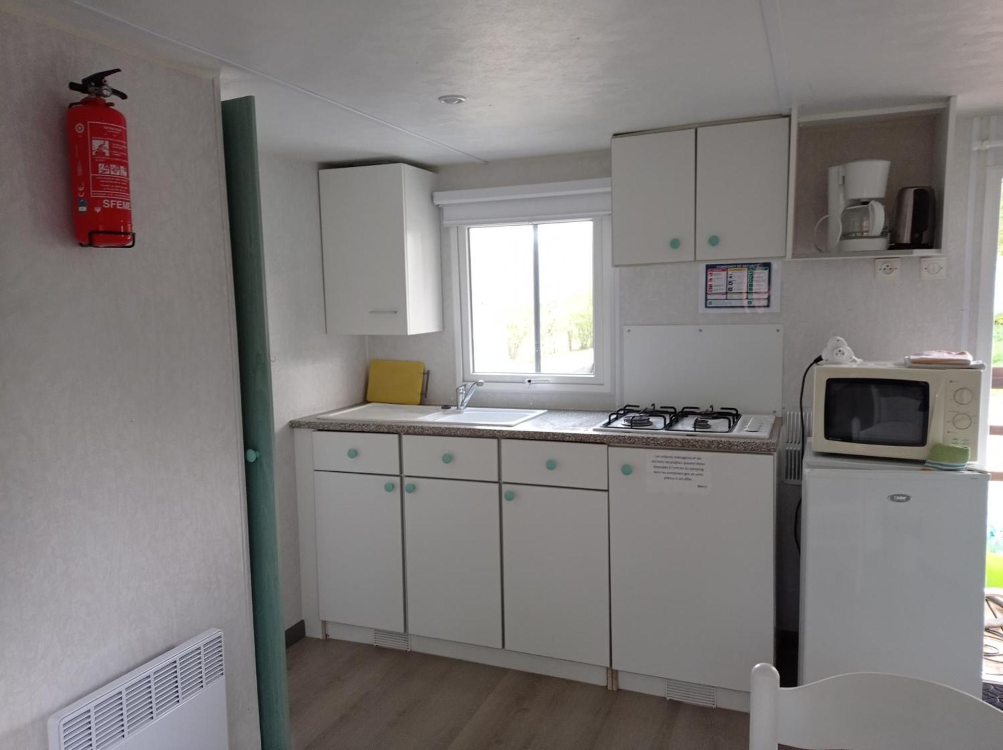 Camping Le Bel Air Mobil Home Le Palmier 4 Personnes Limogne-en-Quercy 部屋 写真